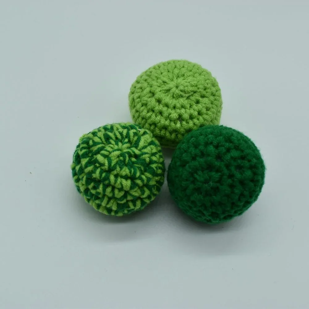 Hand Crafted crochet catnip cat toys